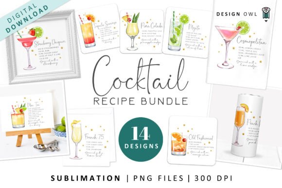 Download Cocktail Recipe Bundle - Cocktail Collection